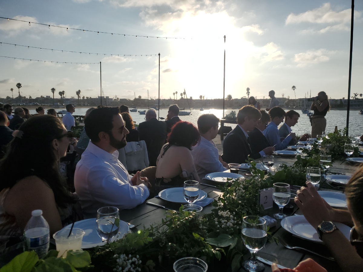 wedding dinner